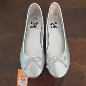 Zac and Zoe Little girls Ballerina Flats size 1.5